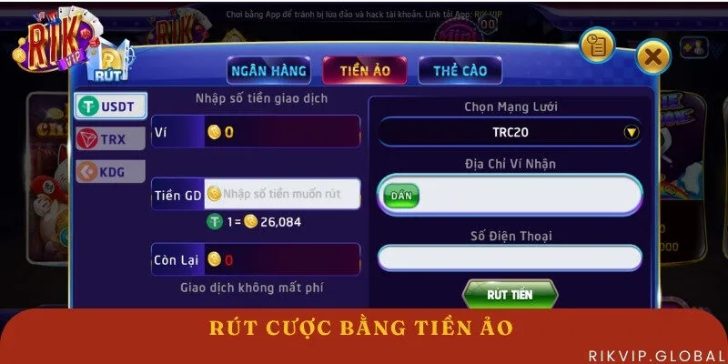 Sử dụng đồng tiền ảo rút tiền, quy đổi giá cao